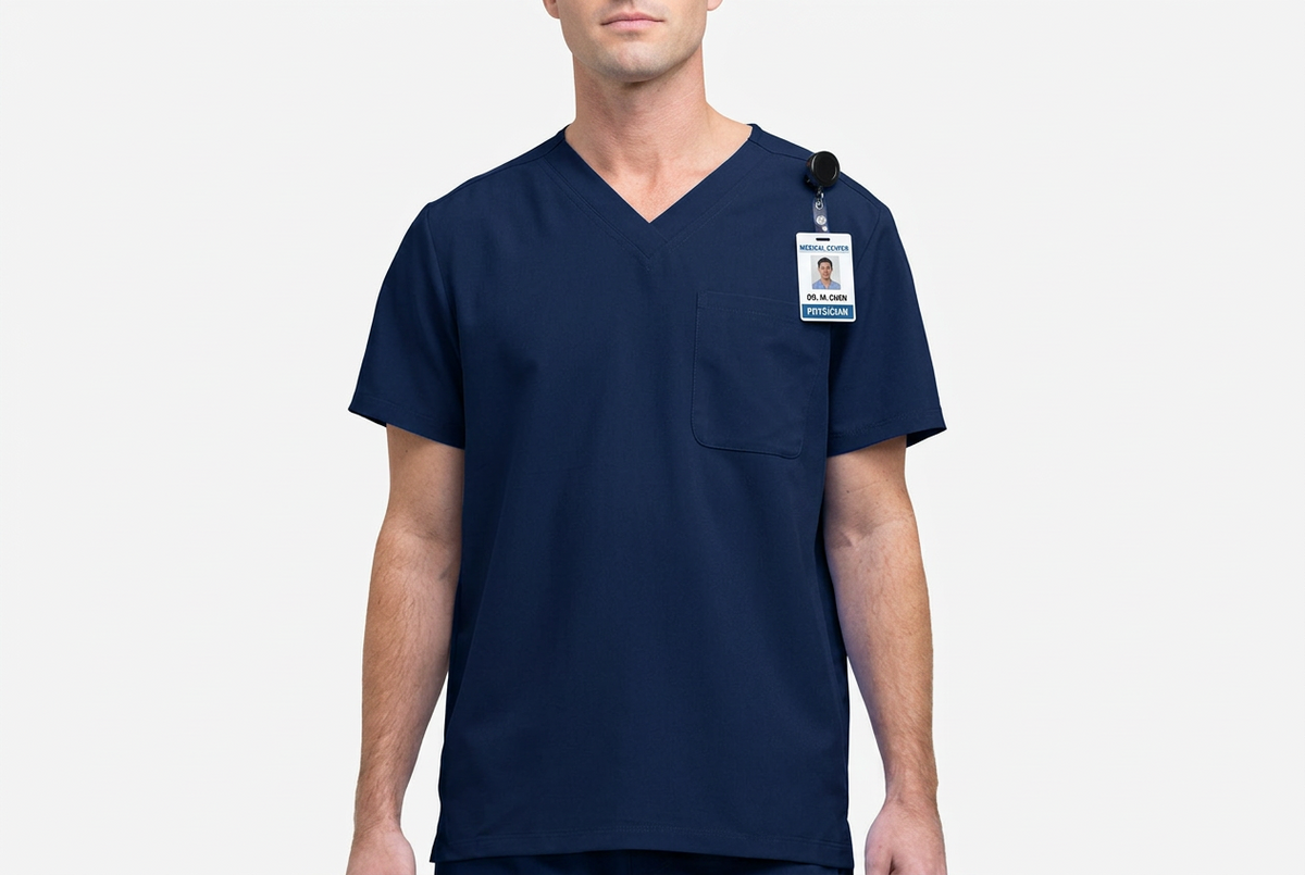 Men's Limitless Scrub Top and Bottom Set(HMB000,HMB001)