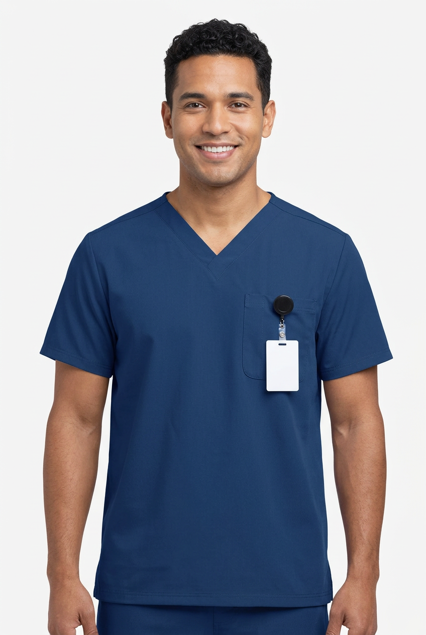 Men's Limitless Scrub Top and Bottom Set(HMB000,HMB001)