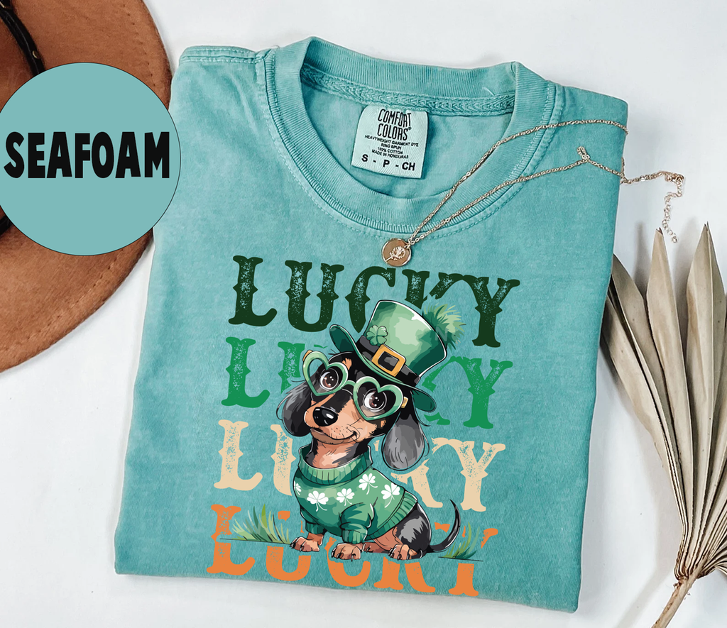 Lucky Dog,St Patricks Shirts(QS1212)