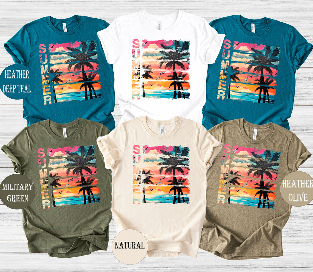 Summer Time,Vacation Shirt(QS1389)