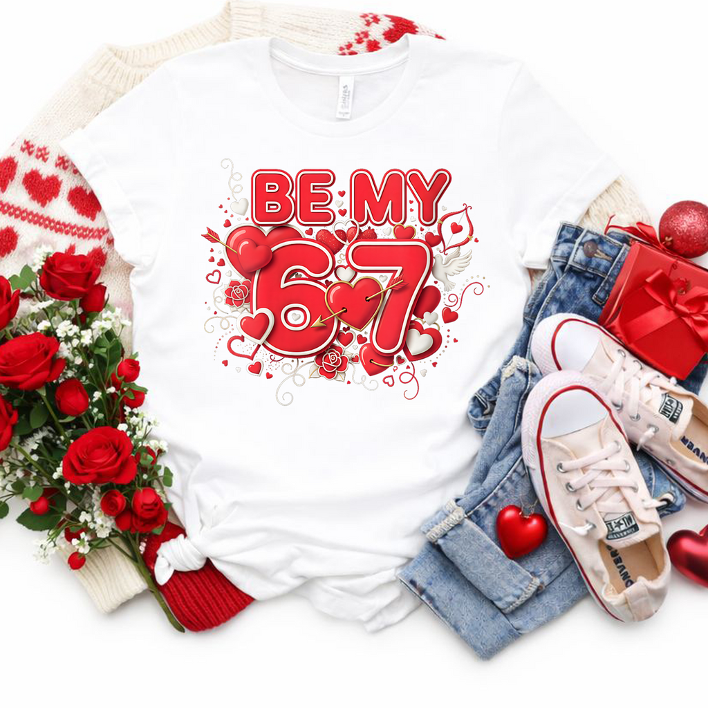 Be My 67,Valentines Day Shirts(QS1223)
