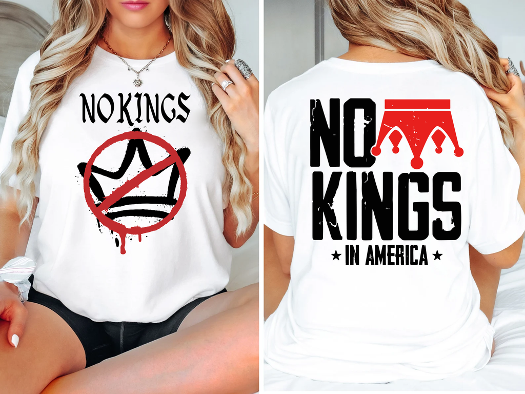 No Kings,Funny Shirts(QS1108)