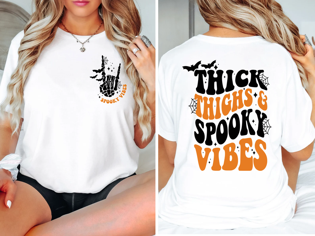 Spooky Vibes,Halloween Shirts(QS1025)