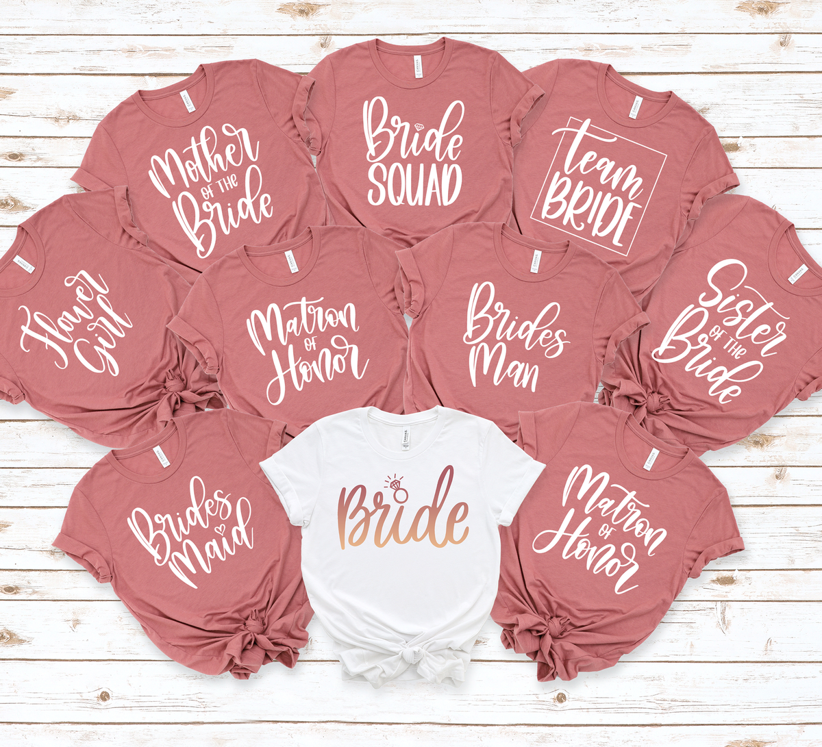(Customizable)Wedding,Bride,Family and Friends(QS1345)
