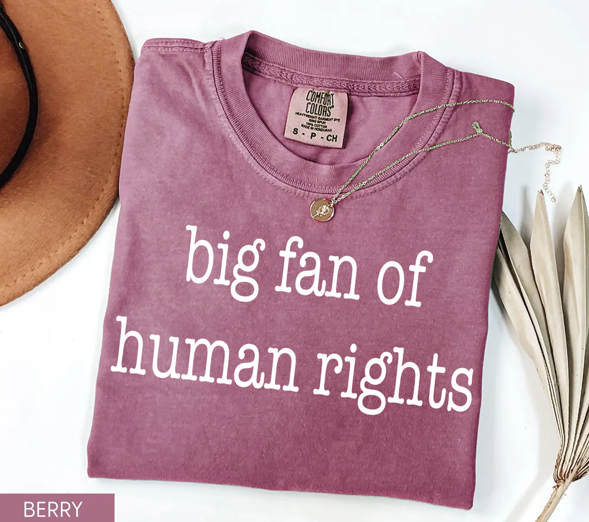 Fan of Human Rights,Funny Shirts,(QS1234)