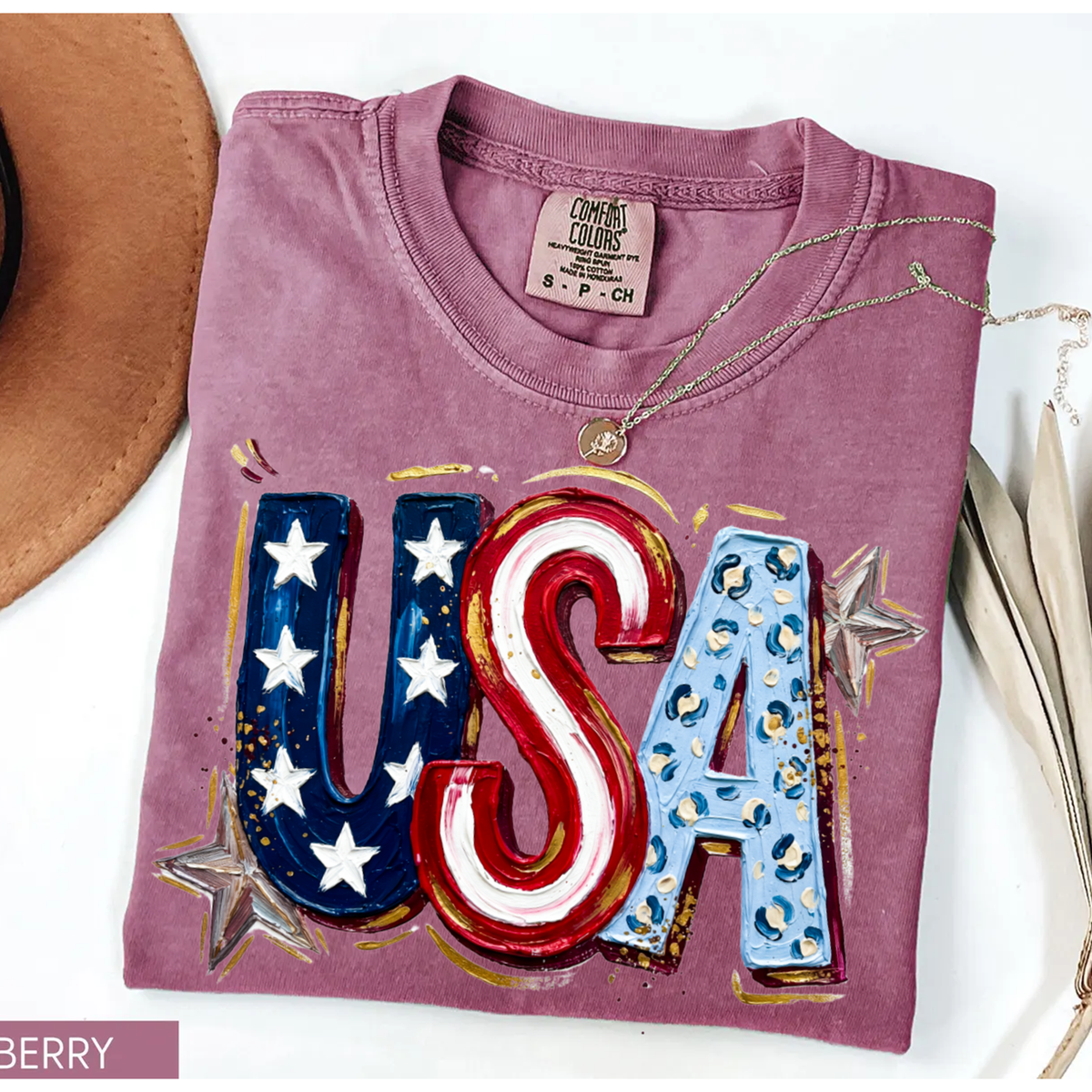 Flag USA,Independence Shirts(QS1415)