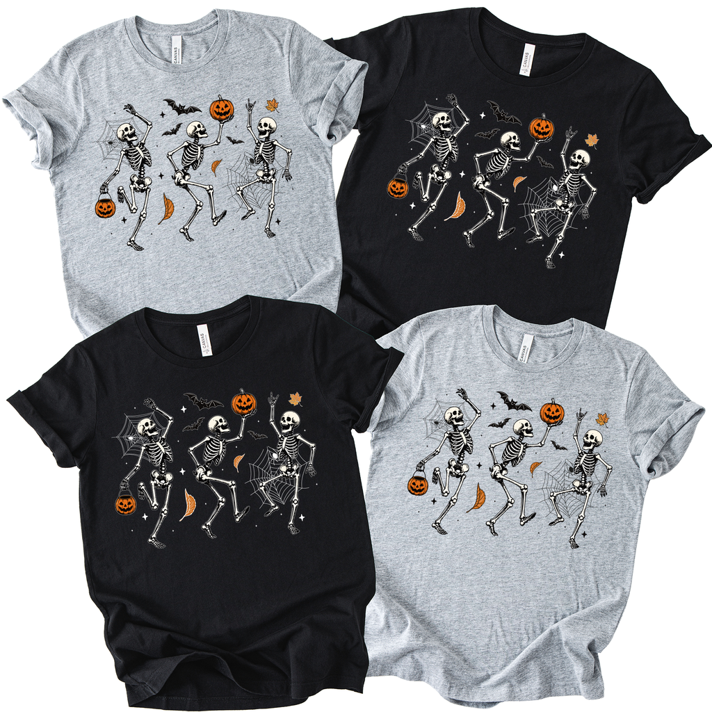 Halloween,Skeleton,Trick or Treat Shirt(QS1491)