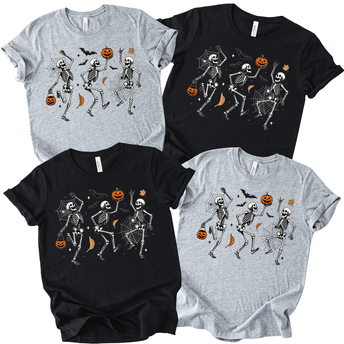 Halloween,Skeleton,Trick or Treat Shirt(QS1491)