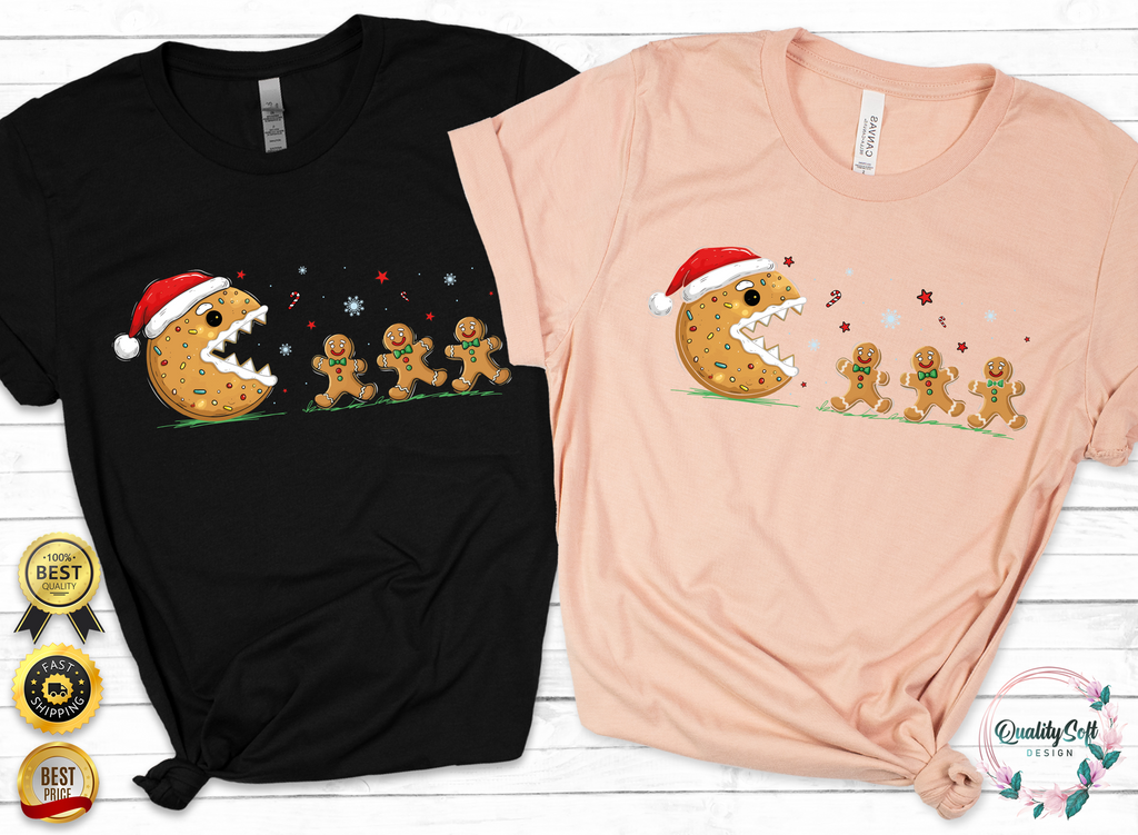 Gingerbread Cookie,Christmas Shirts(QS1093)