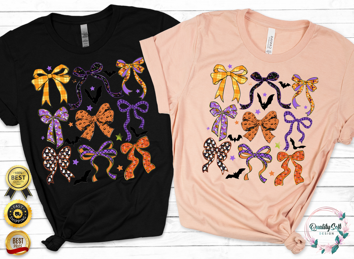 Spooky Ribbon,Halloween Shirts(QS928)