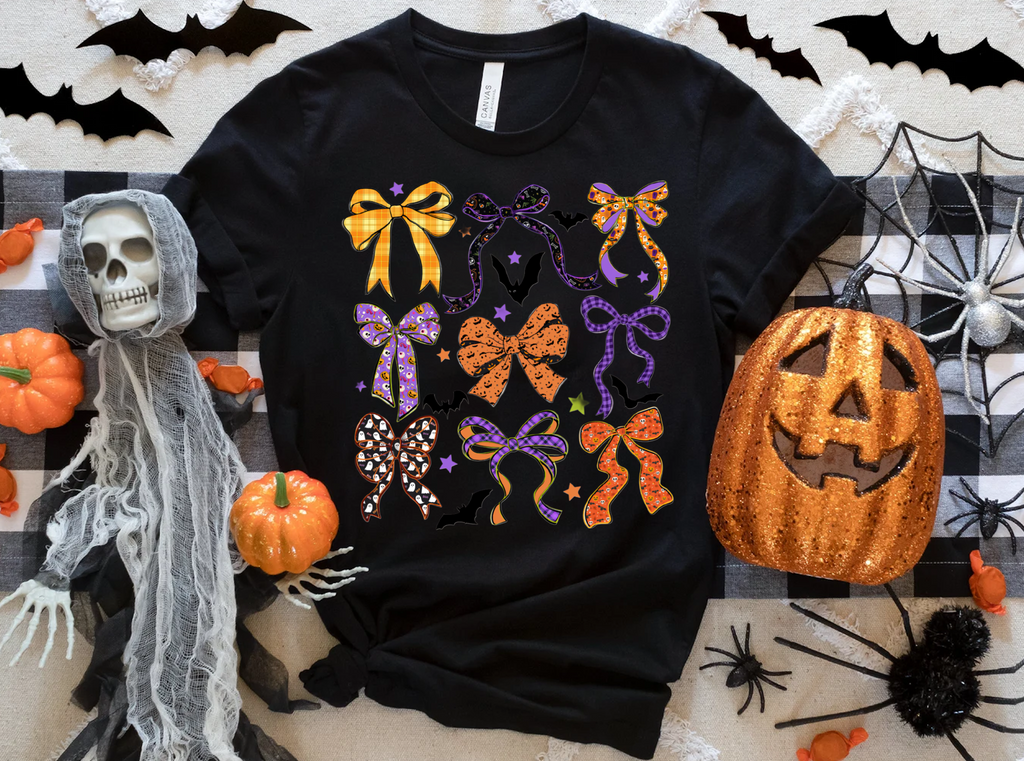 Spooky Ribbon,Halloween Shirts(QS928)