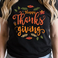 Happy Thanksgiving,Fall Shirts(QS1010)