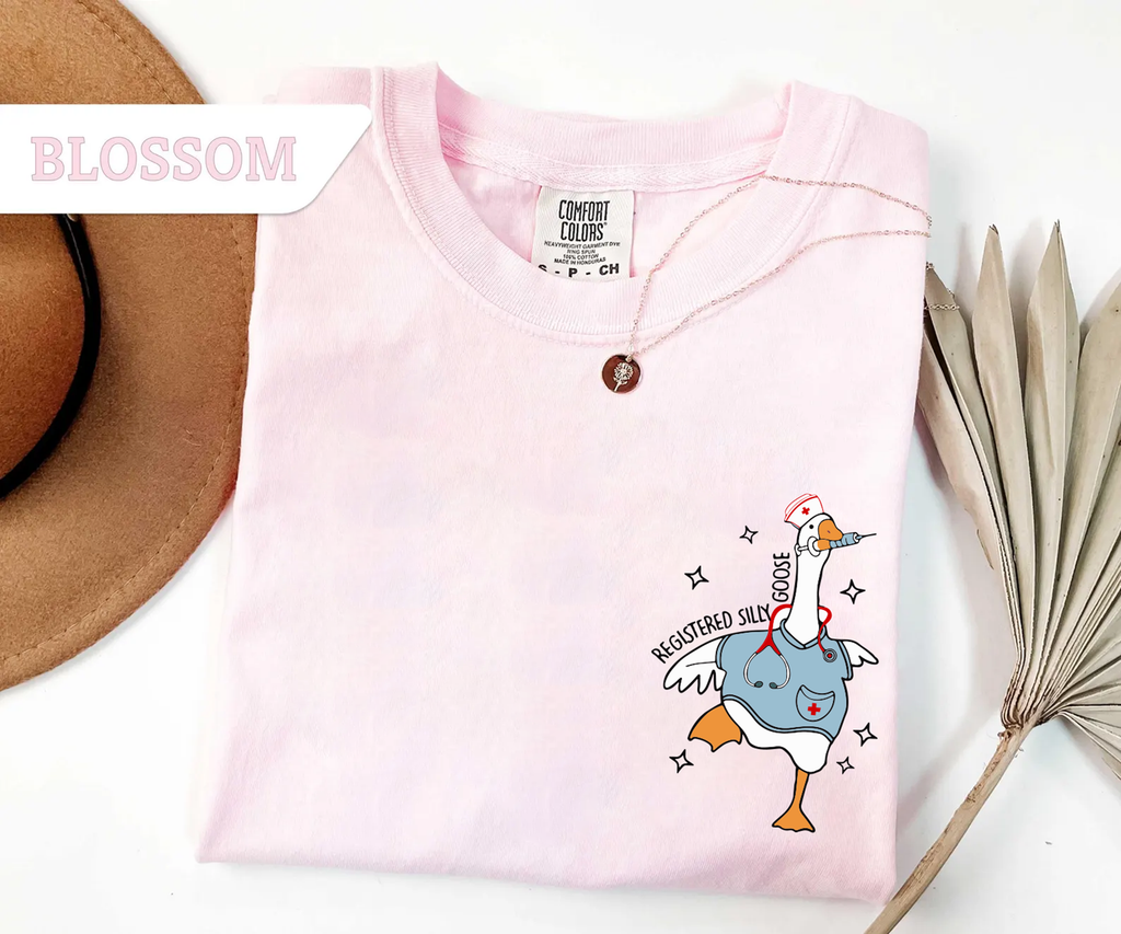 Registered Silly Goose,Work Shirts(QS879)
