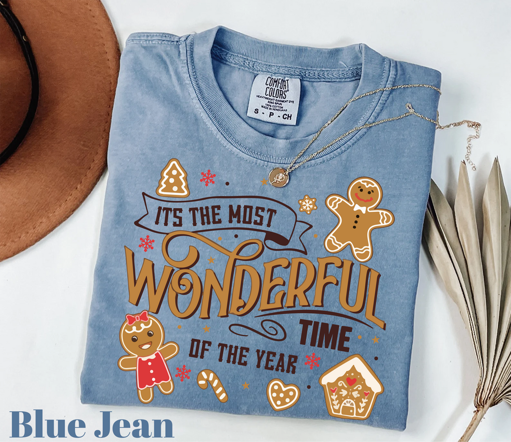 Wonderful Time,Christmas Shirts(QS1099)