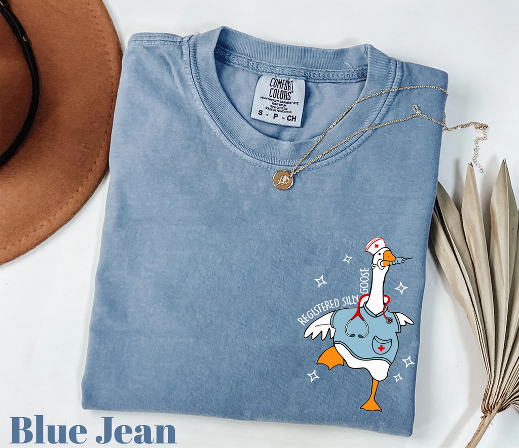 Registered Silly Goose,Work Shirts(QS879)