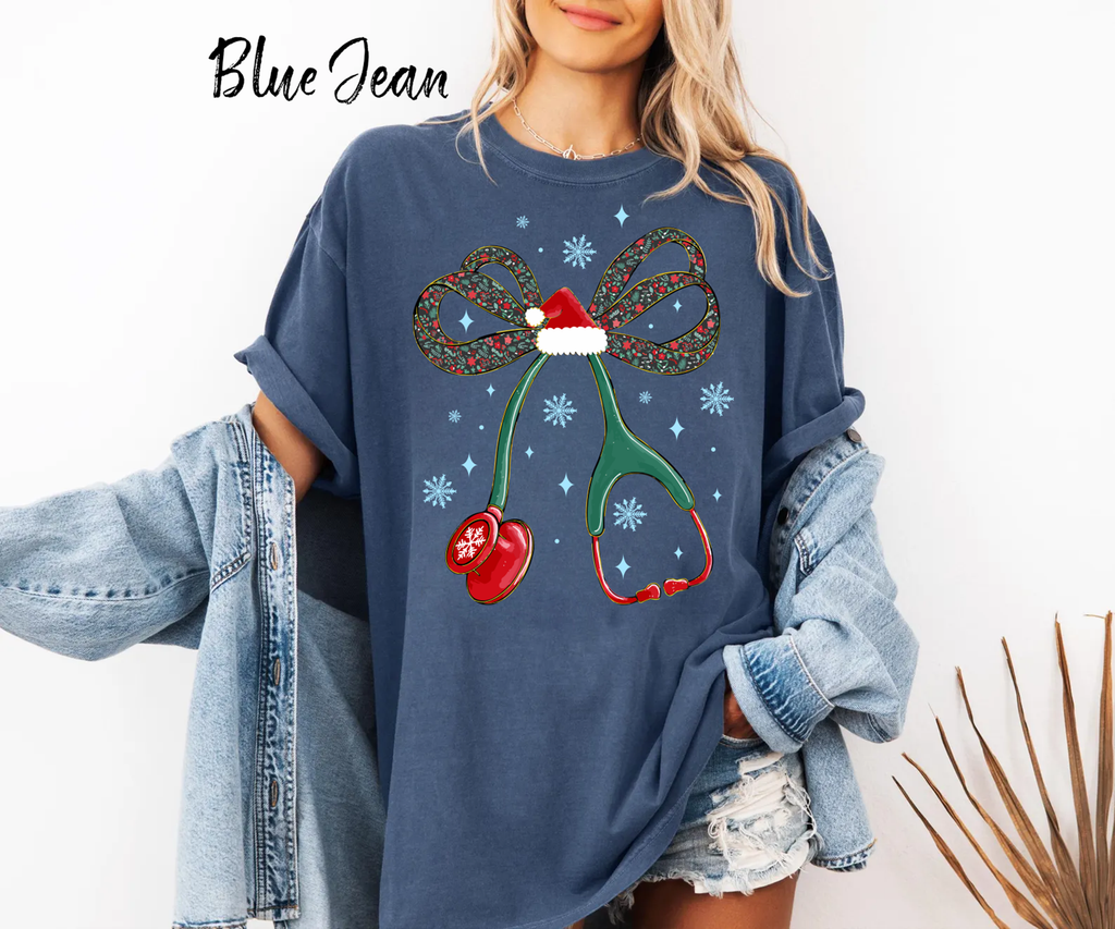 Stethoscope Nurse,Christmas Shirts(QS1115)