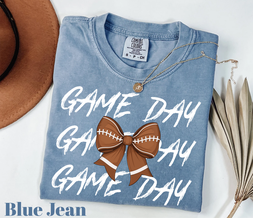 Football Ribbon,Game Day Shirts(QS1525)