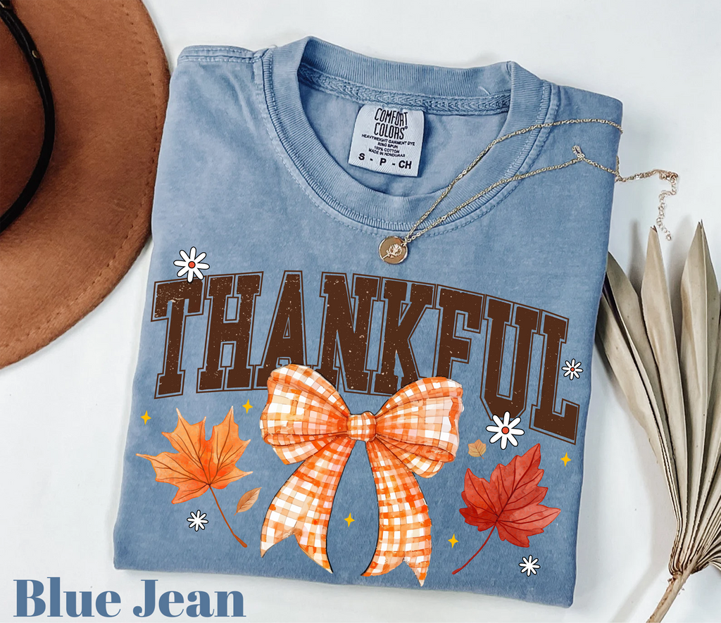 Thankful,Thanksgiving Shirts(QS1005)