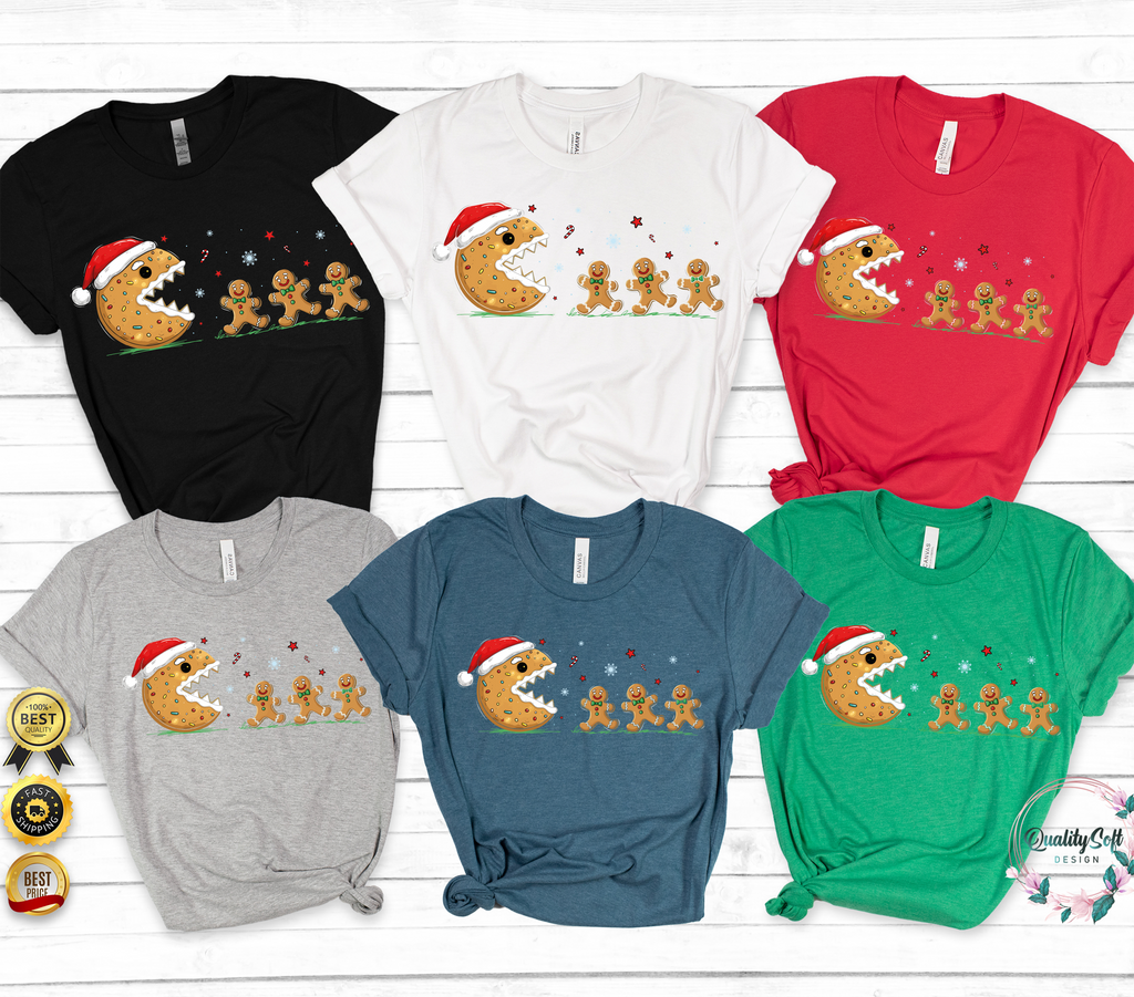 Gingerbread Cookie,Christmas Shirts(QS1093)
