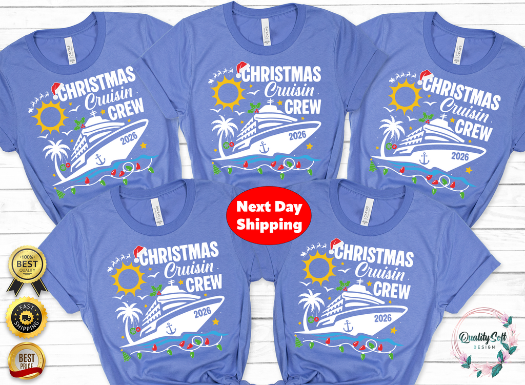 Christmas Crew Shirts,Cruisin(QS1536)