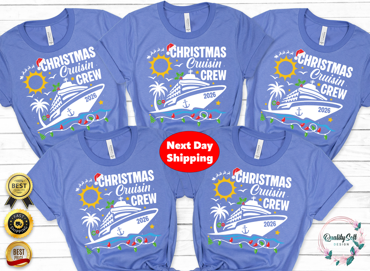 Christmas Crew Shirts,Cruisin(QS1536)