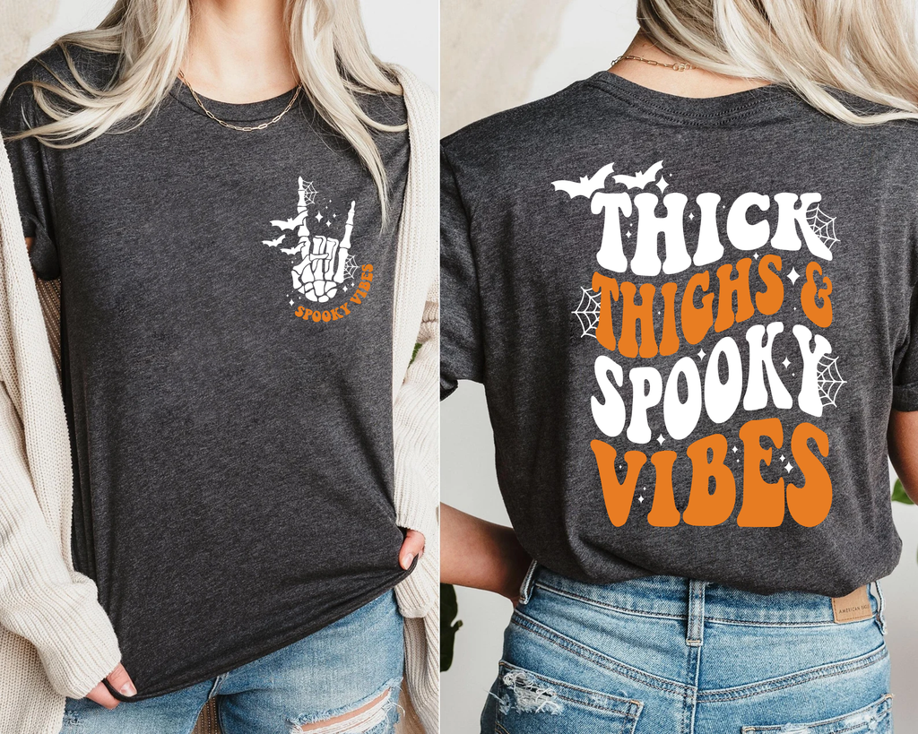Spooky Vibes,Halloween Shirts(QS1025)