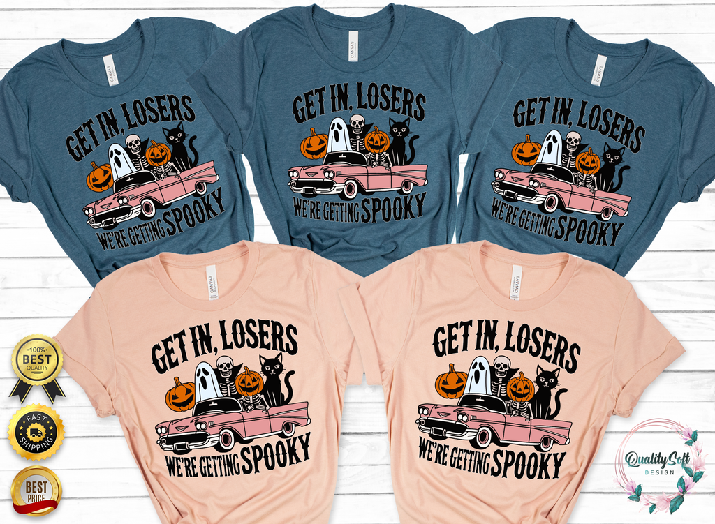 Spooky Squad,Halloween Shirts(QS895)