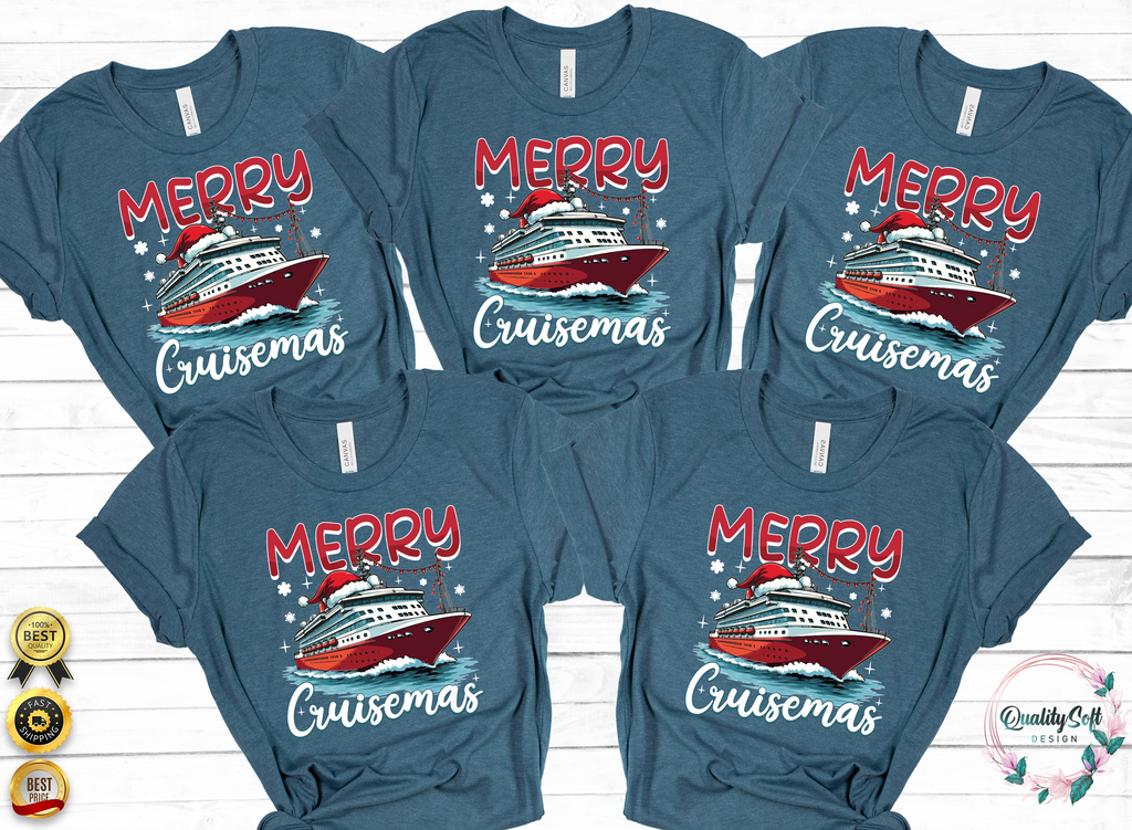 Merry Cruisemas,Holiday Trip Shirts(QS1449)