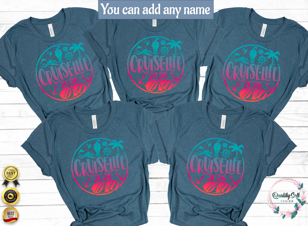 Cruise Life,Travel Shirts(QS1161)