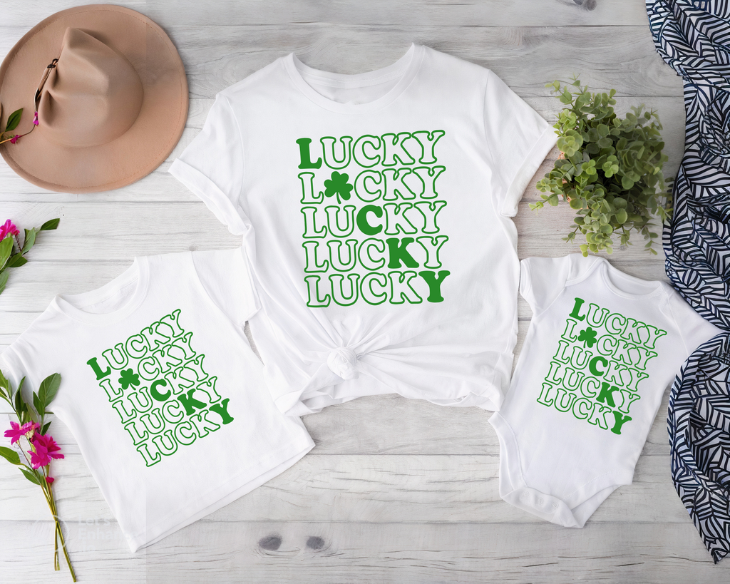 Feeling Lucky,St Patricks Day Shirts(QS1260)
