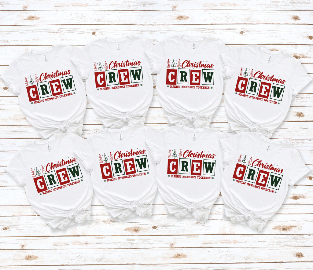 Christmas Crew, Family shirts(QS1548)