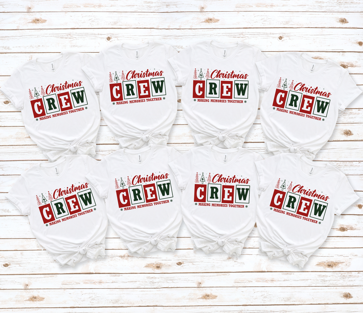 Christmas Crew, Family shirts(QS1548)