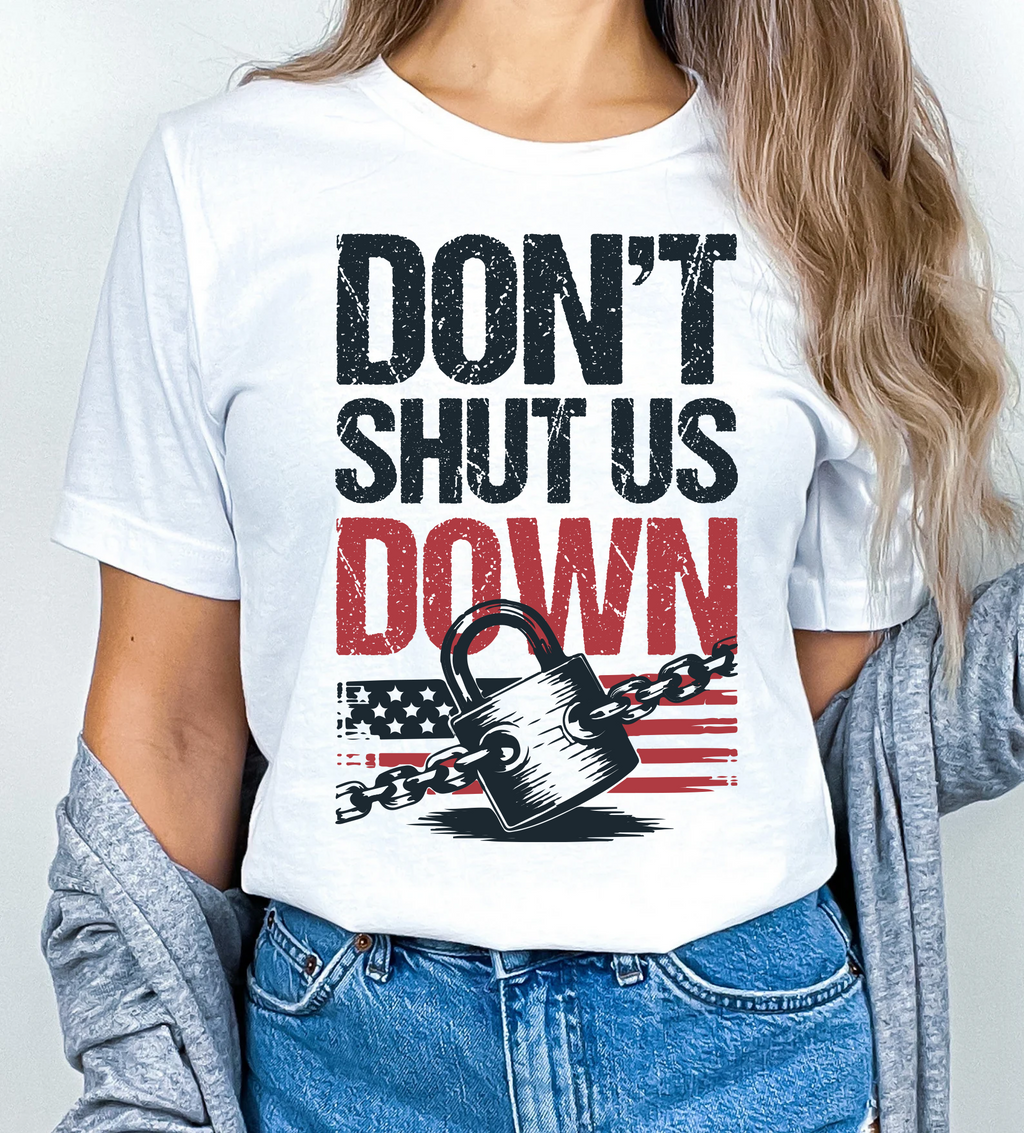 No Shutdown,Funny Shirts(QS1082)