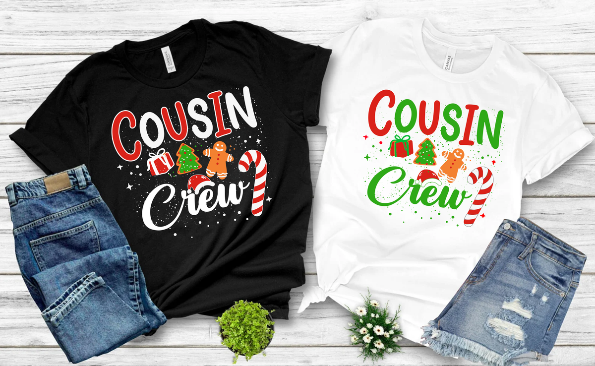 Cousin Crew,Christmas Shirts(QS1127)