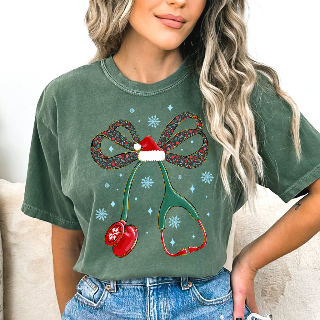 Stethoscope Nurse,Christmas Shirts(QS1115)