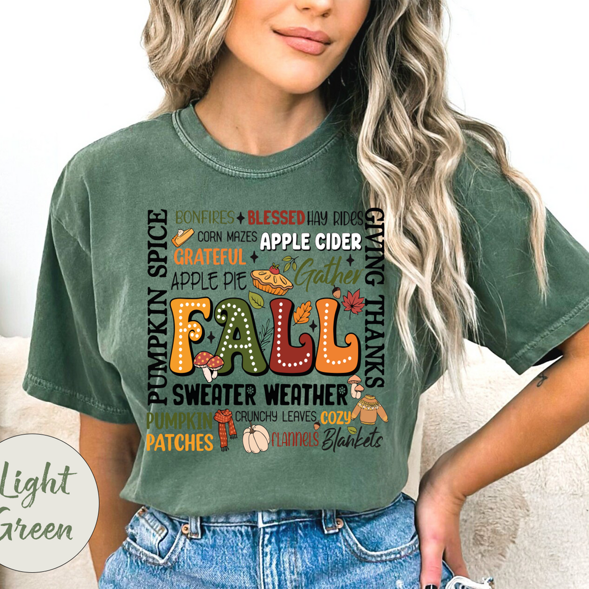 Fall Time,Fall Shirts(QS1020)