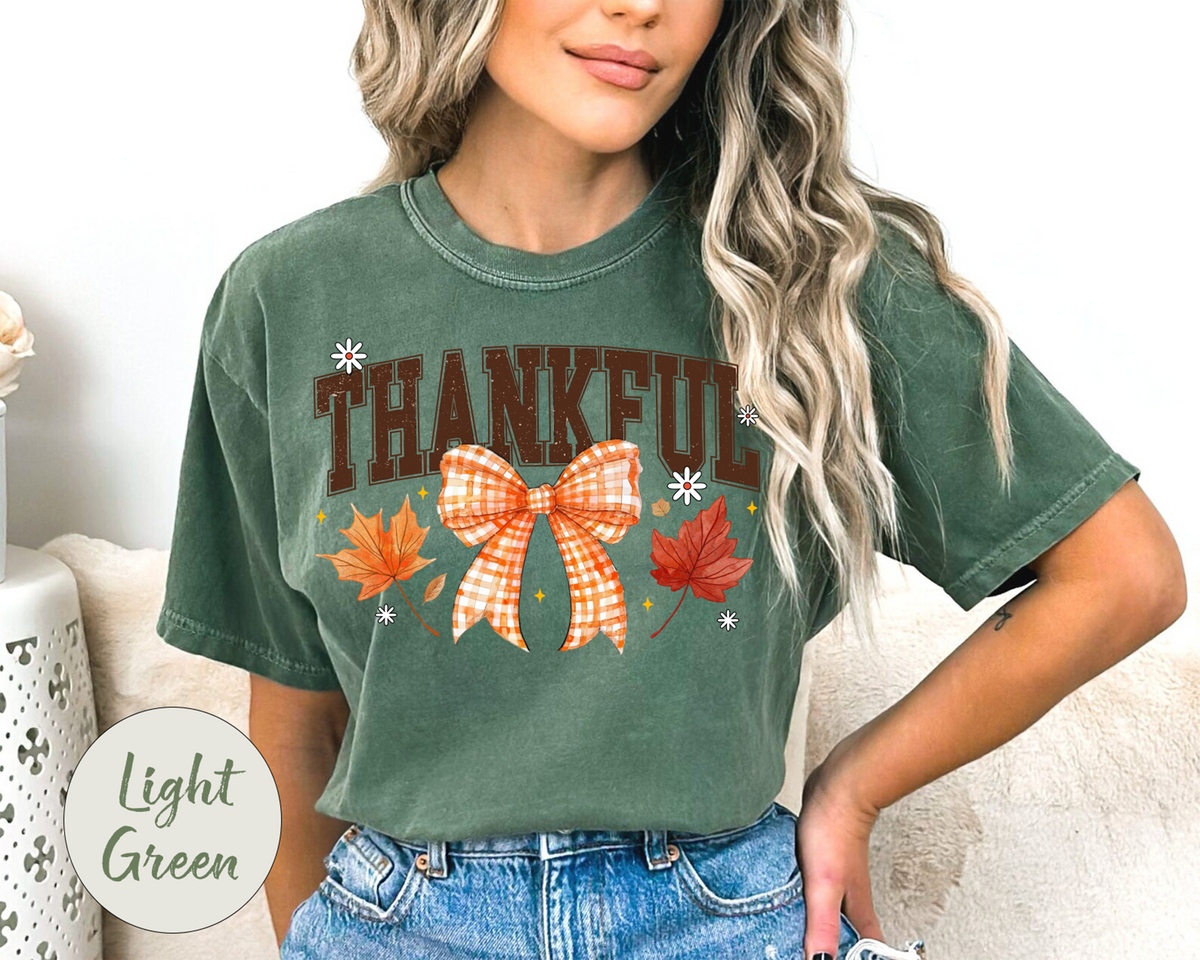Thankful,Thanksgiving Shirts(QS1005)