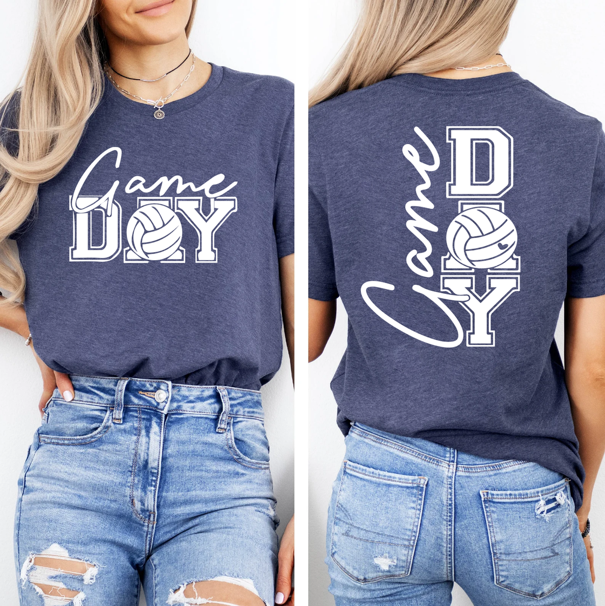 Game Day Volleyball,Sports Shirts(QS1015)