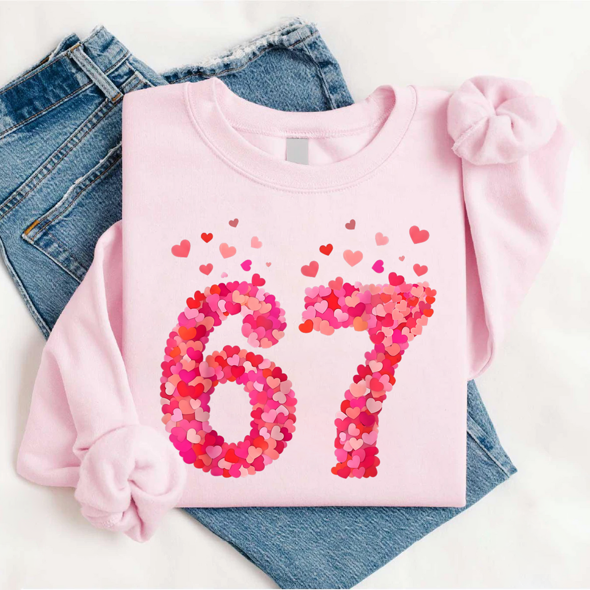 Valentines Day,Heart Pattern 67 Shirts(QS1222)