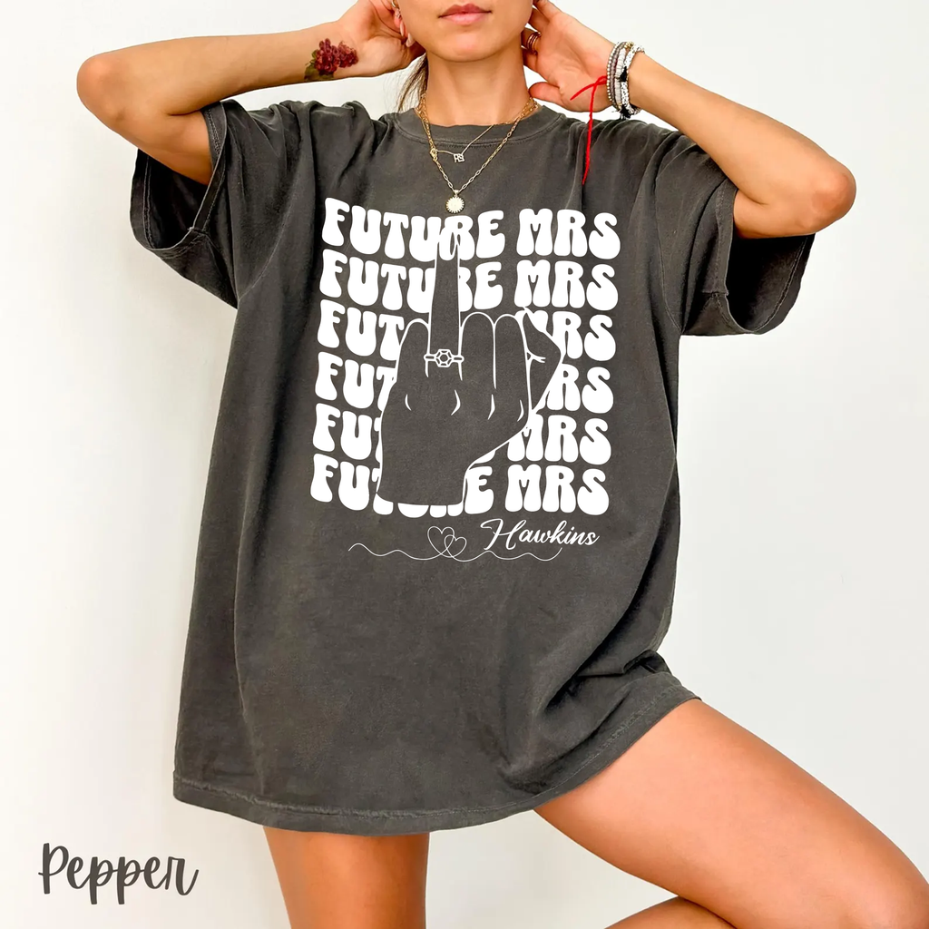 (Customizable)Future Mrs,Wife Shirt(QS1410)
