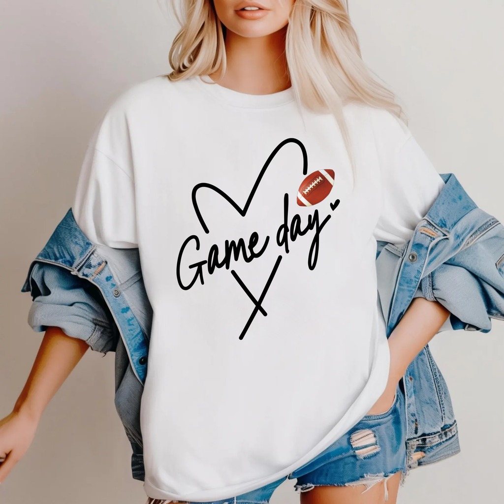 Love Game Day,Sports Shirts(QS998)