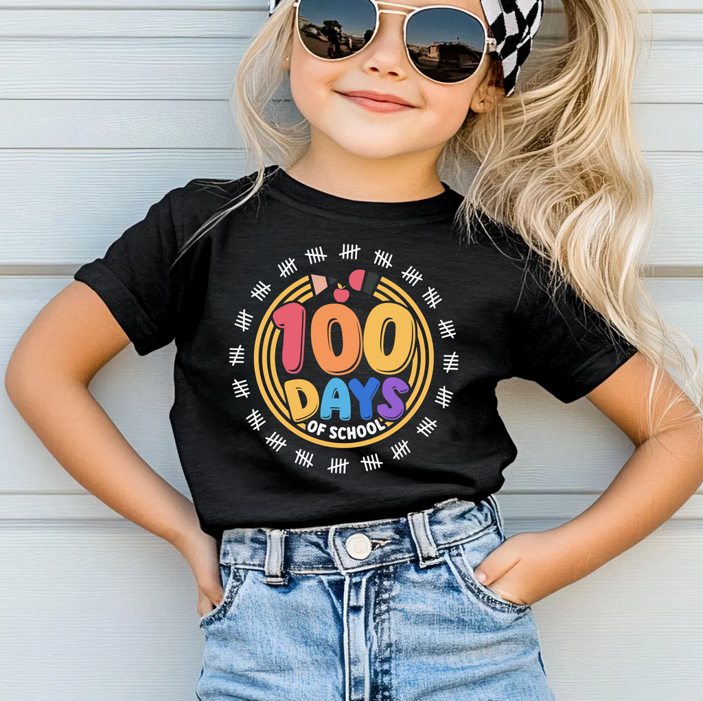 100 Days of School,Celebrating School Shirts(QS1208)