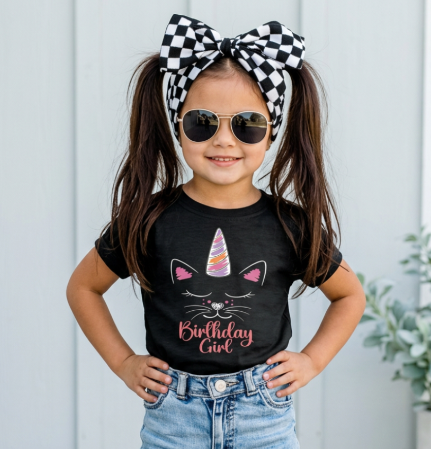 Unicorn Girl,Birthday Shirts(QS960)