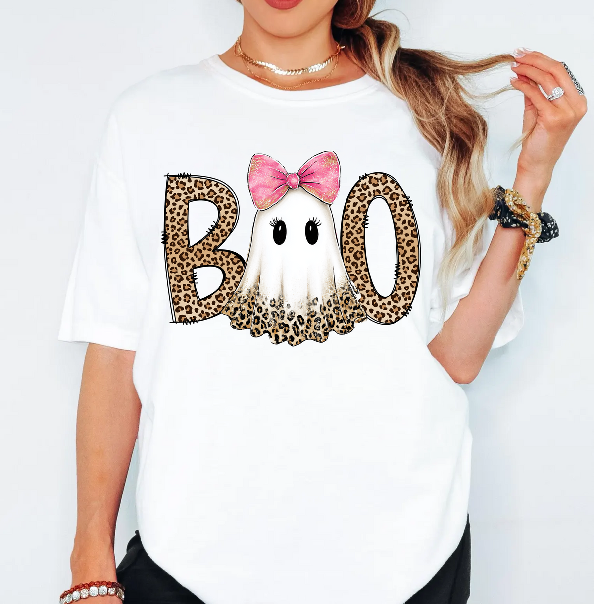 Halloween,Ghost Shirts,Boo(QS1476)