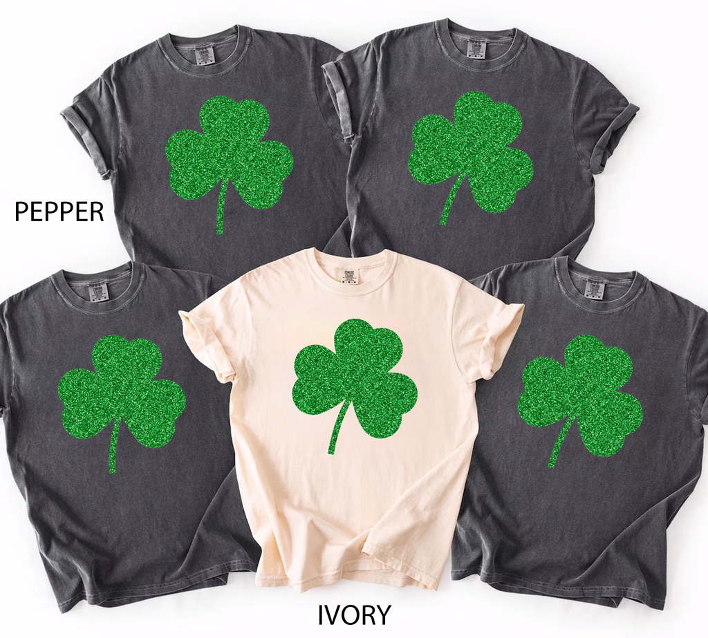 Shining Clover,St Patricks Day Shirts(QS1258)