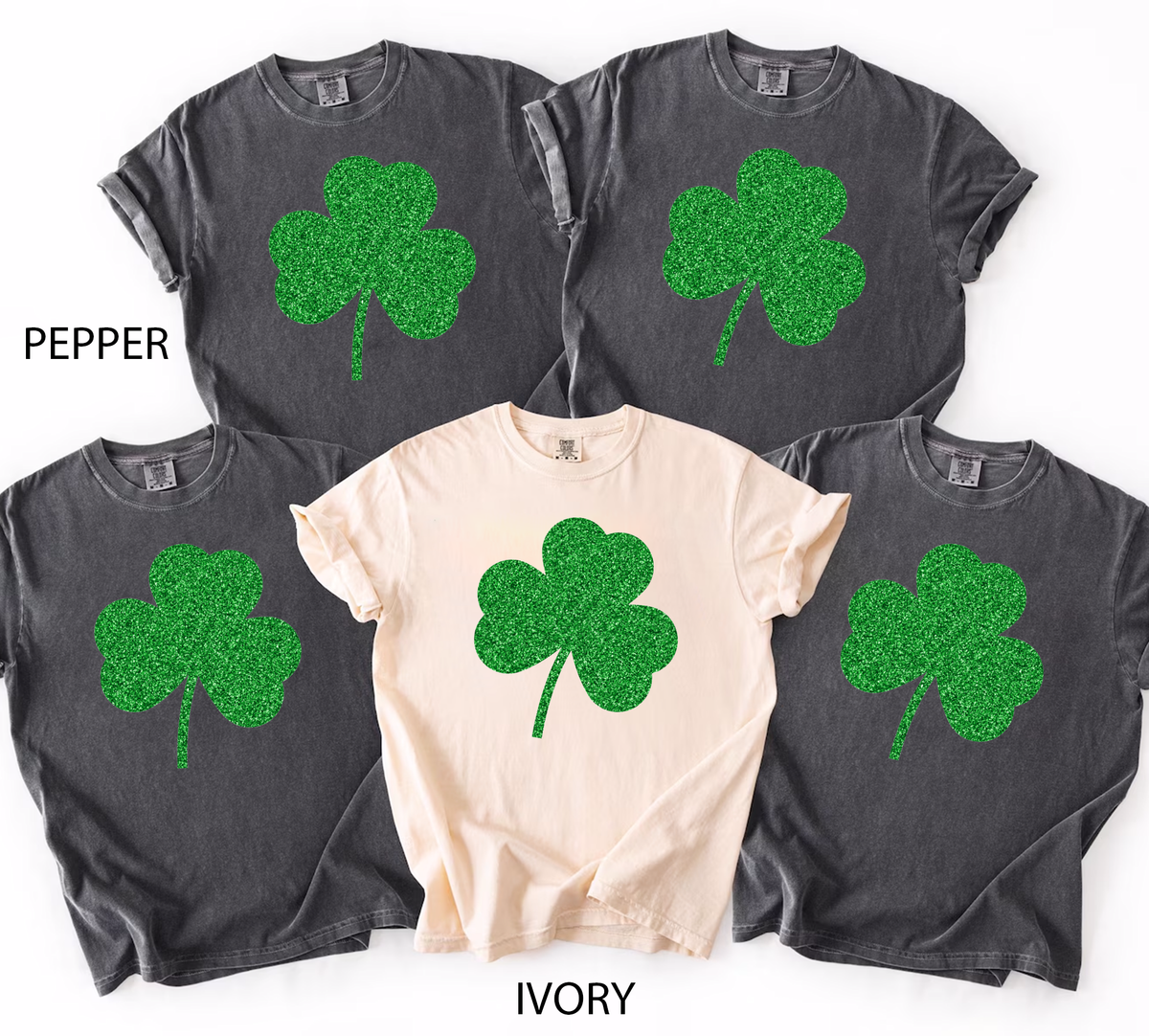 Shining Clover,St Patricks Day Shirts(QS1258)
