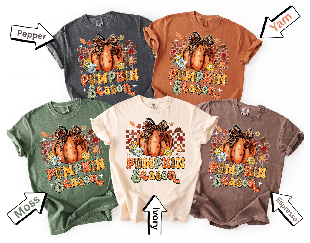 Pumpkin Season,Fall Shirts(QS1019)