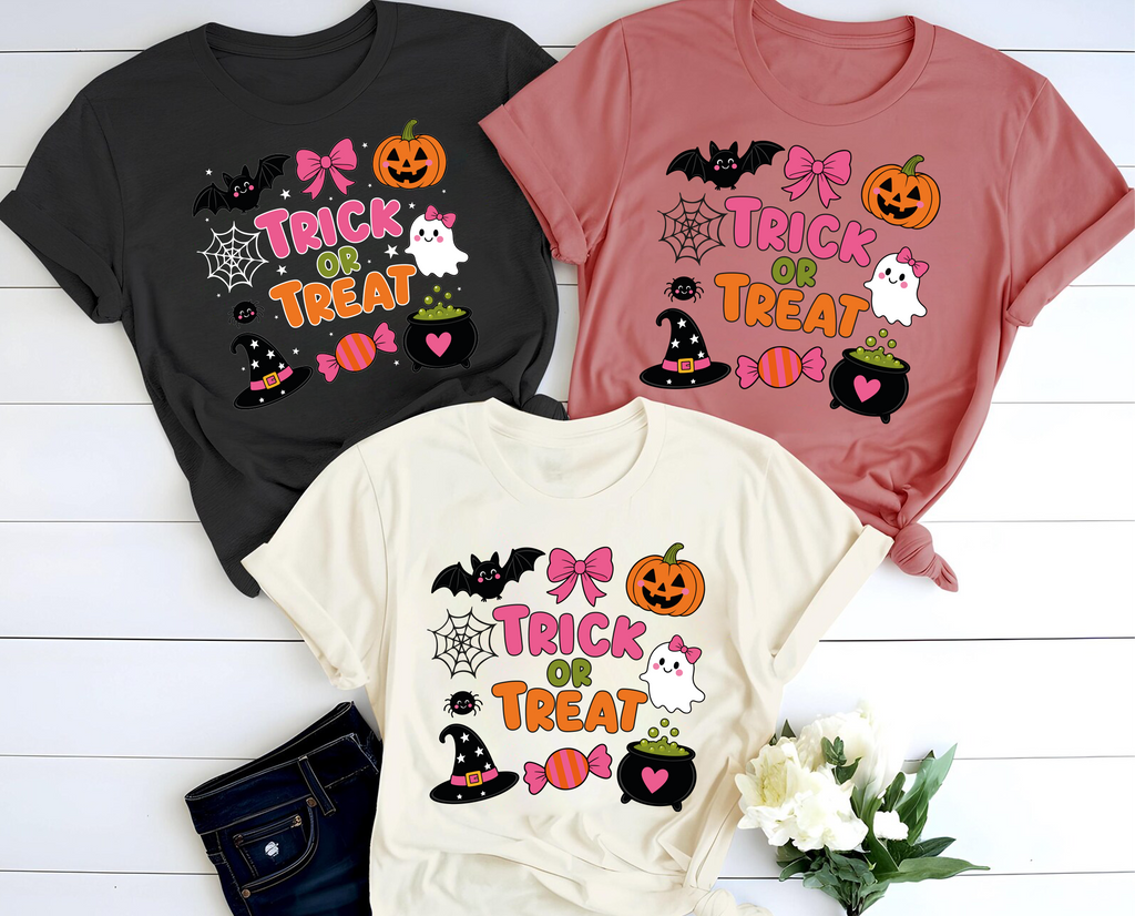 Trick or Treat,Halloween Shirts(QS1467)