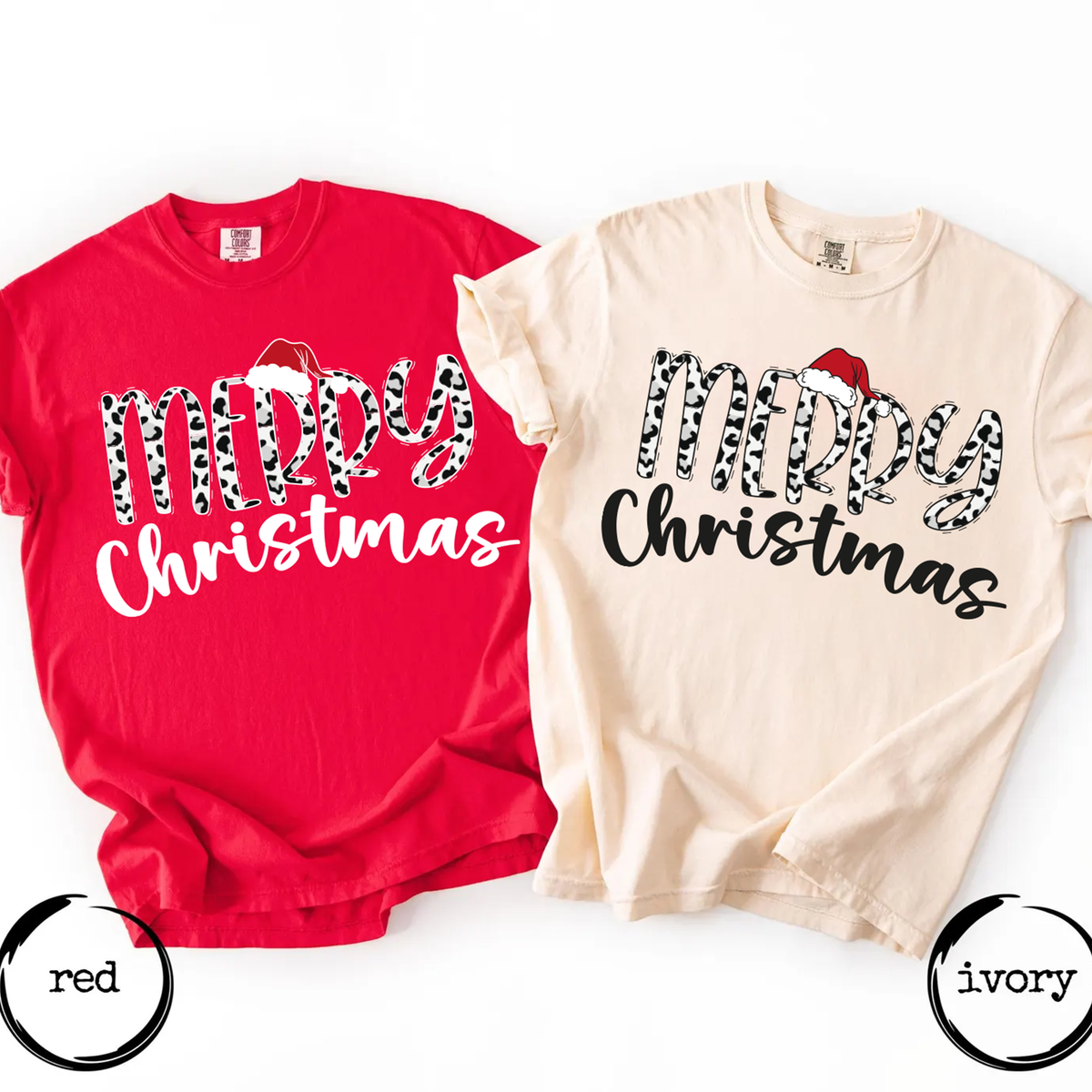 Merry Christmas,Santa hat Shirts(QS1453)