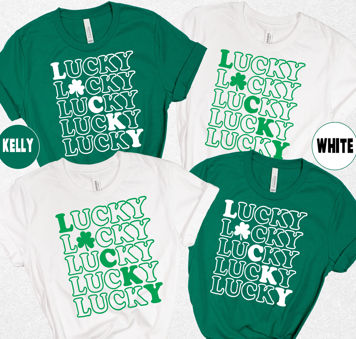 Feeling Lucky,St Patricks Day Shirts(QS1260)